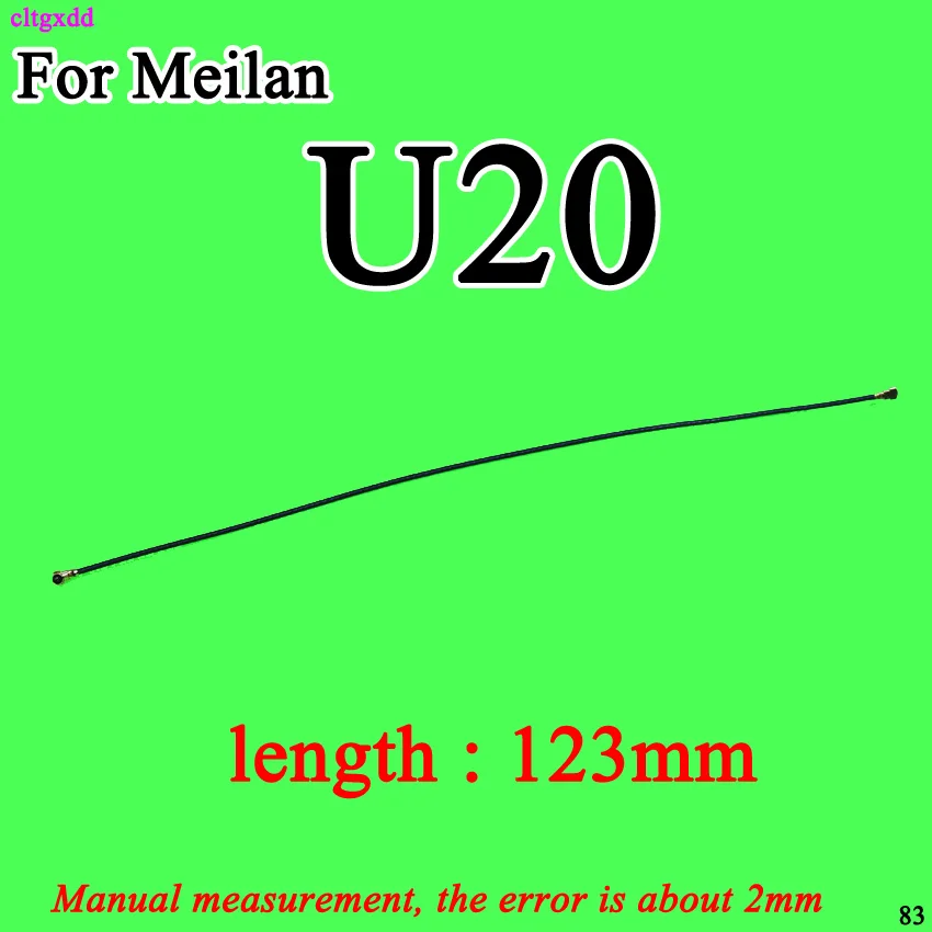 U20 Cltgxdd антенна Wifi сигнальный гибкий кабель-провод Лента для Meizu MX4 MX5 MX6 Pro 5 6 M3 M3S M5 M5S M6 M2 Примечание U10 U20 - Цвет: U20