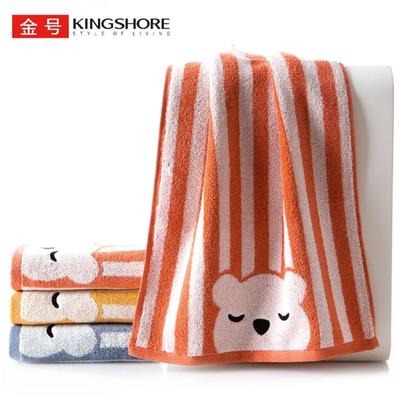Мужское полотенце King shore Shute натуральный продукт S1131wh милое для лица с