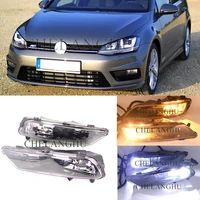 for vw golf 7 mk7 varaint wagon r line concept 2013 2014 2015 2016 2017 car styling front halogenled fog lamp light with bulb