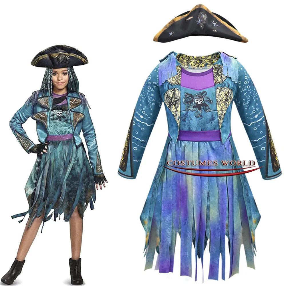 Косплей шапочка для девочек 3 маль Берта малефисентные кудри живите зло прямые