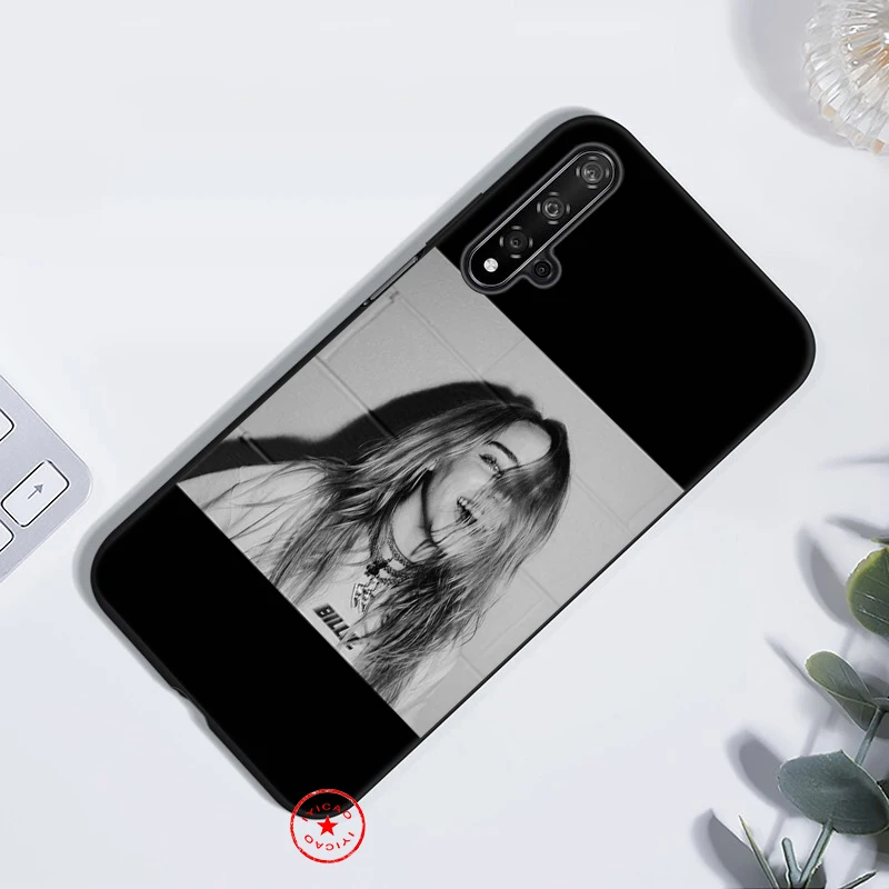 Мягкий чехол IYICAO Billie Eilish Bad Guy для huawei Honor 20 10 9 9X 8X 8C 7X 7C 7A 6A Lite Pro View Note силиконовый |