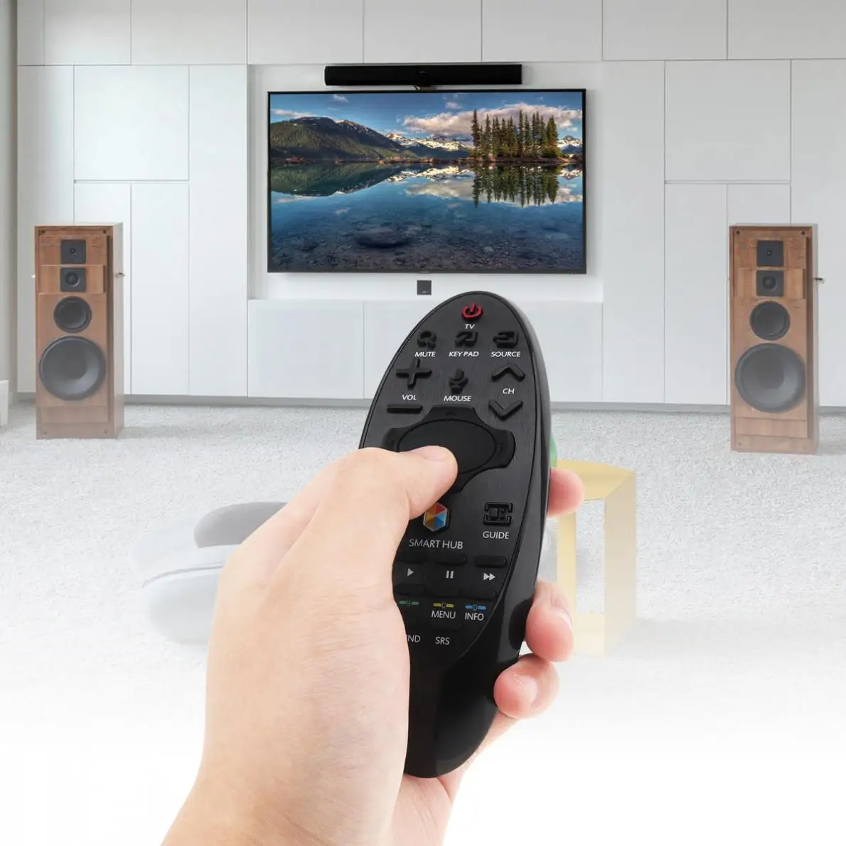 ИК пульт дистанционного управления Airmouse с функцией USB и голосового для Samsung TV