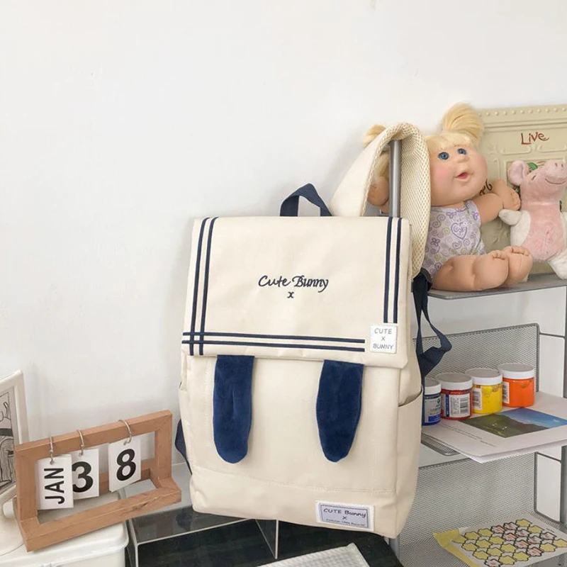 2022 Cute Backpacks women Casual Bagpacks Schoolbags For Girls ladies black bags book bags for students whiteTravel bagpacks