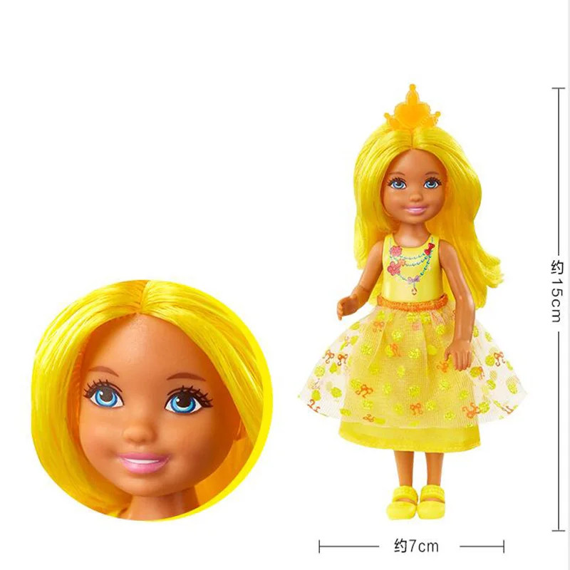 

Barbie dolls Dreamtopia Rainbow Cove 7 Doll Toy For children Girl Birthday Children Gifts Fashion Figure Gift Boneca Brinquedo