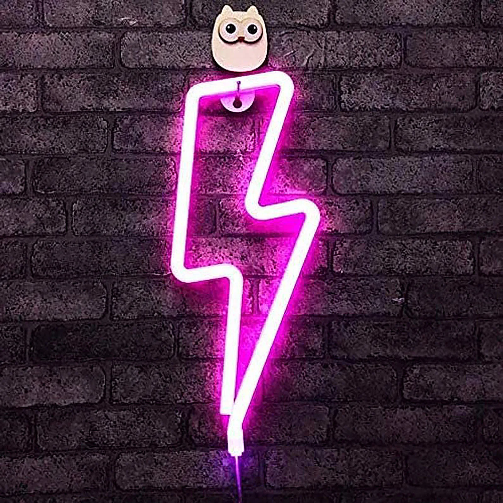 Неоновые светодиодные светильники с Lightning любовь моделирование света