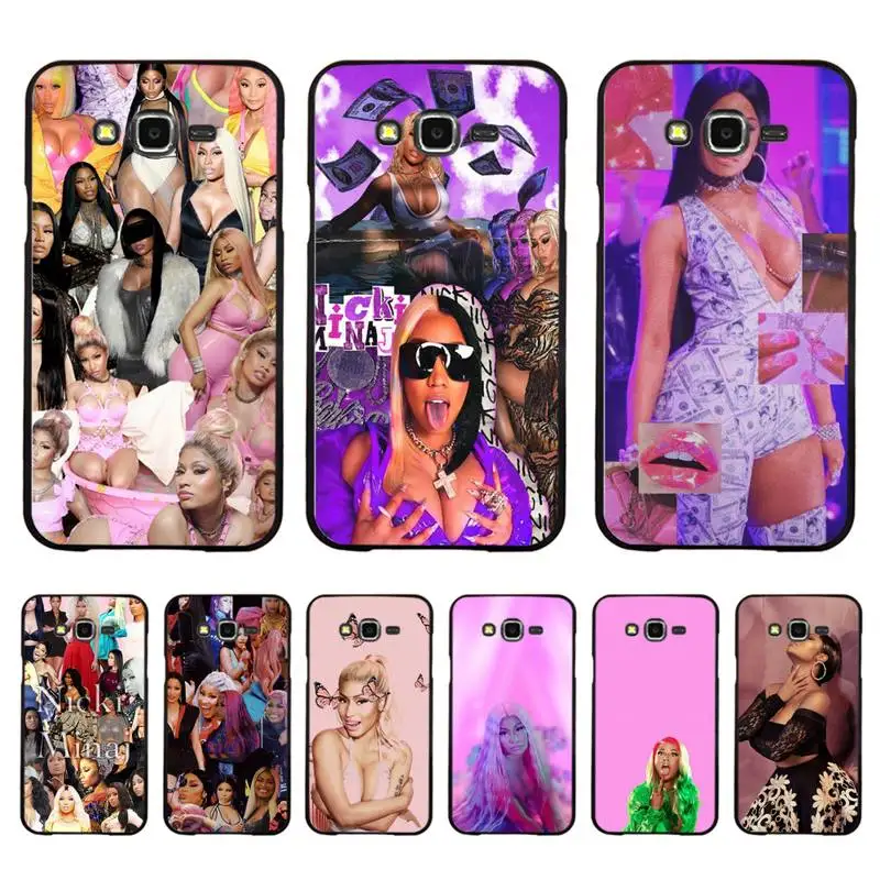 Чехол для телефона в стиле хип-хоп Nicki Minaj Samsung Galaxy J 4plus J6 J5 J72016 J7prime чехол J7Core J6plus |