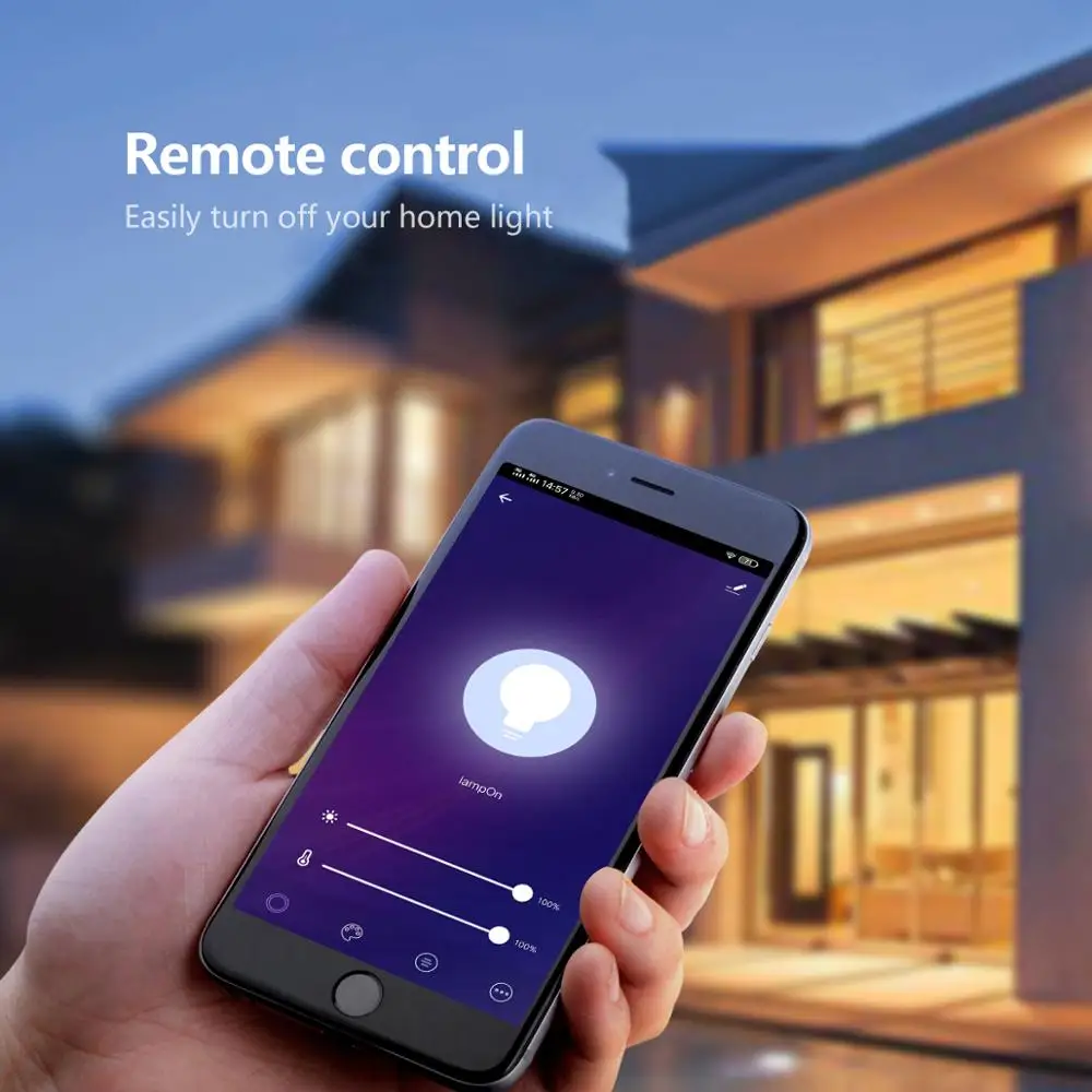 WIFI умный ночник Светодиодная лампа для Apple Homekit Tuya App Siri Echo Vioce управление RGB Alexa Google