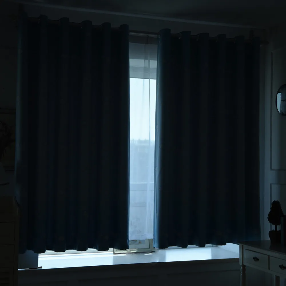 Роскошные шторы с высокой затенением бархатные затемняющие для спальни