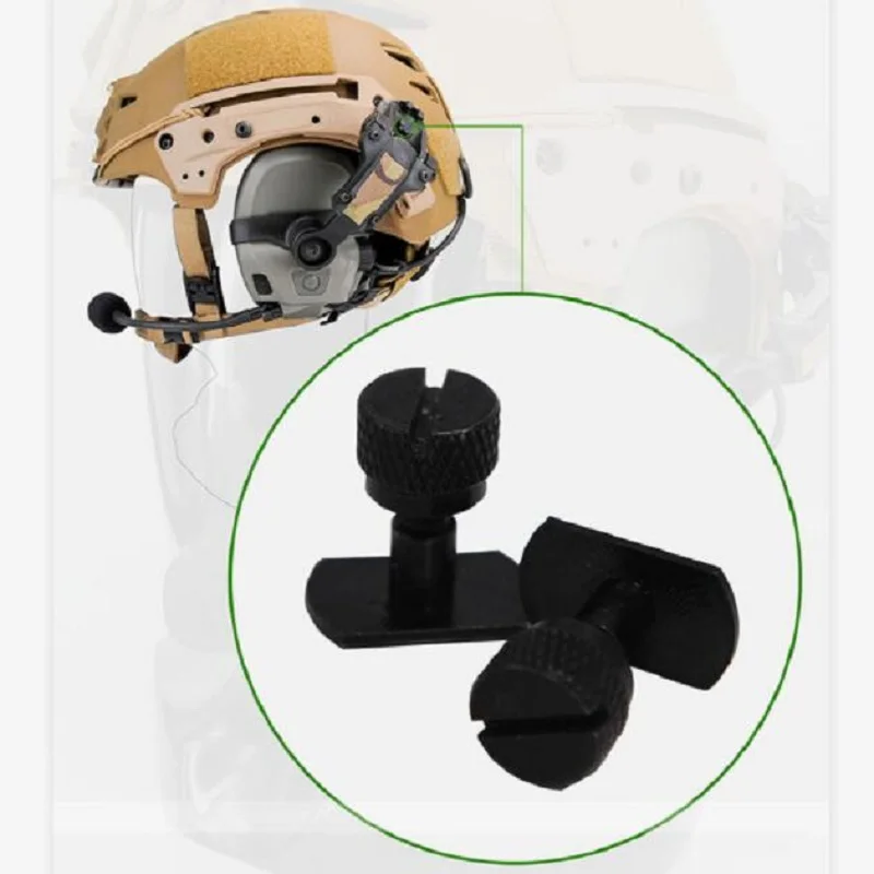 

FCS Amp Connection Option Tactical Noise Reduction Headset Team Helmet Link Attachment for Wendy Helmet