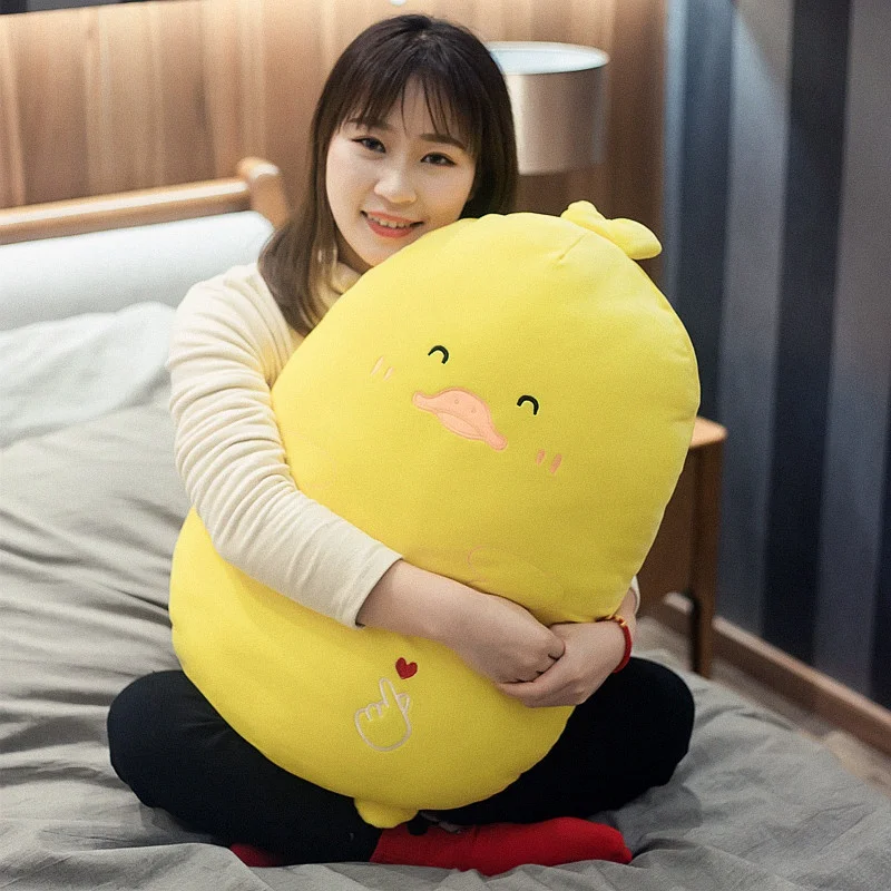 Большая мягкая утка свинка коала искусство мультяшное животное кот Детская