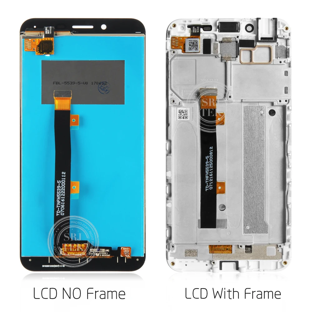 Черный/белый/золотой 5 дюймов для Asus ZenFone 3 Max ZC553KL ЖК-дисплей + кодирующий