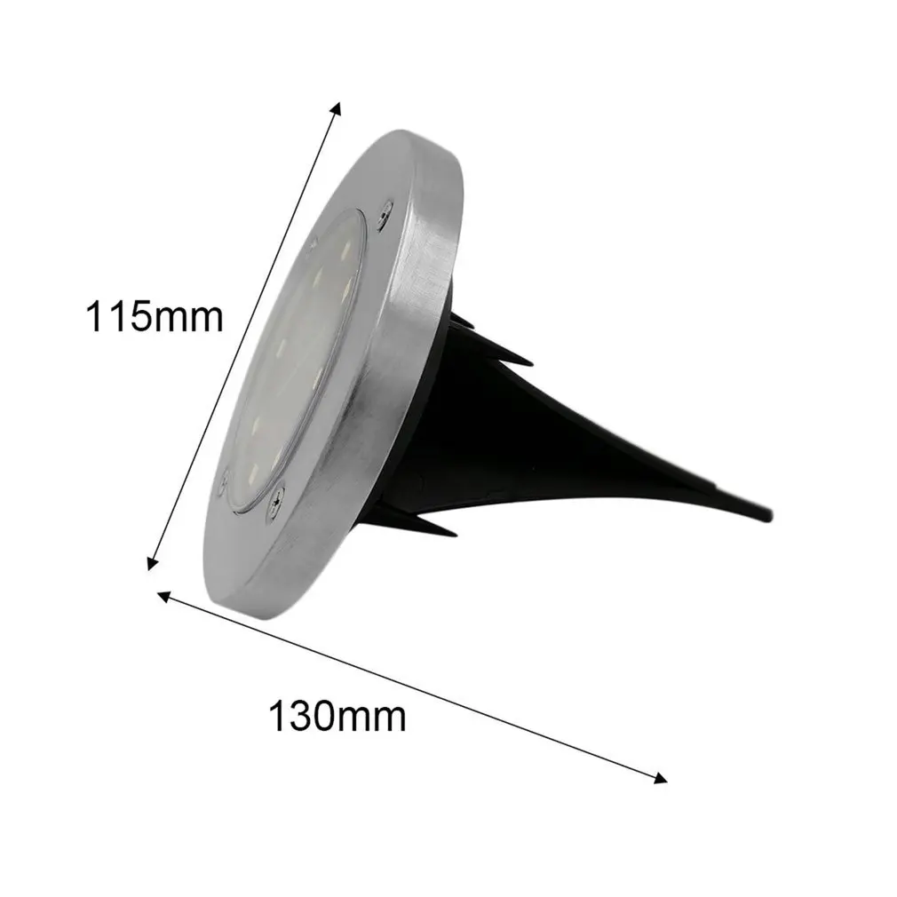 4pcs/set Solar Power Panel Lawn Lamps Bright Light LED Energy Saving Waterproof For Outdoor Pathways Garden Install In Ground | Освещение