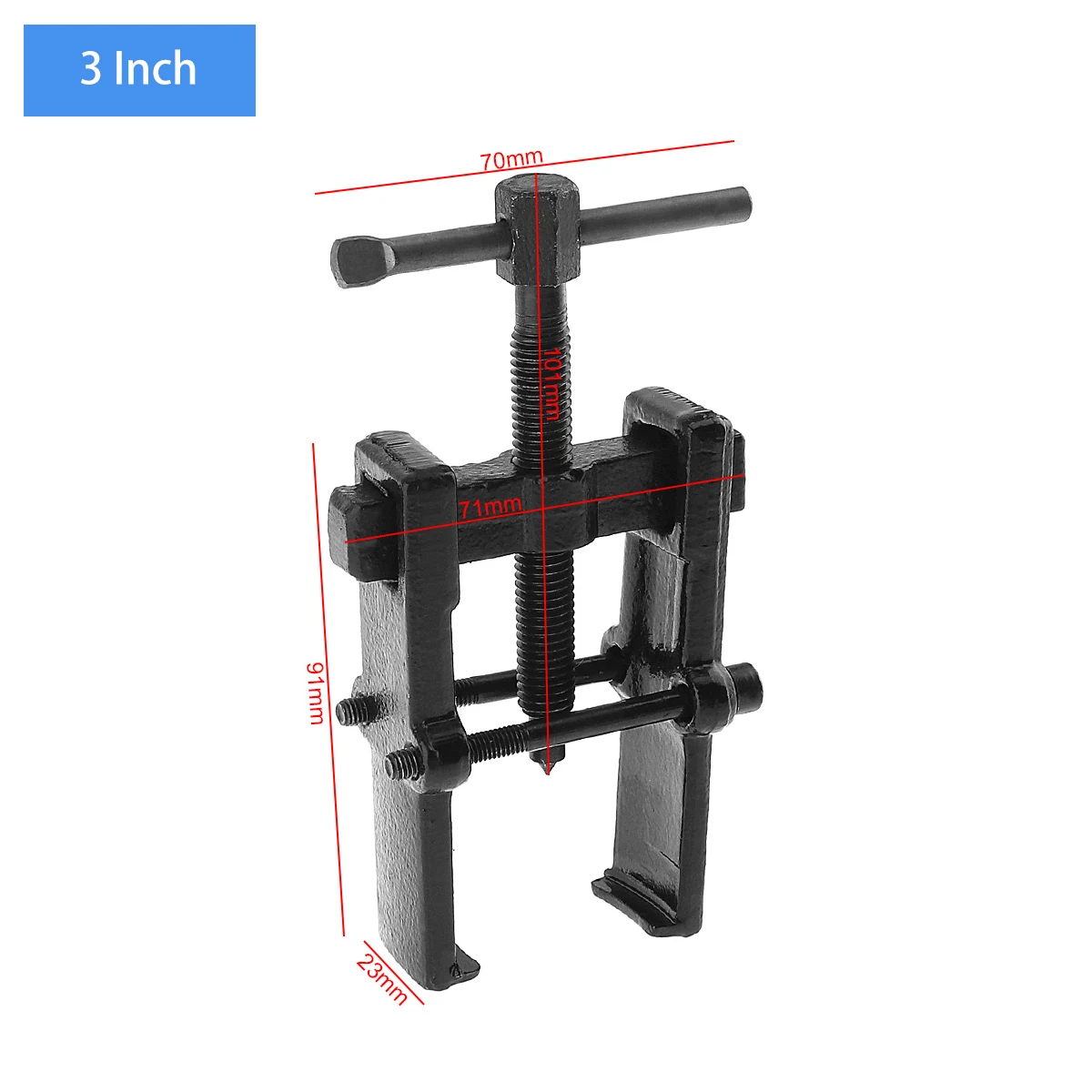 Съемник с двумя зажимами 2, 3, 4, 6, 8 дюймов, отдельное подъемное устройство, хромованадиевая сталь, усиленный Подшипник, ручные инструменты для механика борис александрович беляев механика практикум