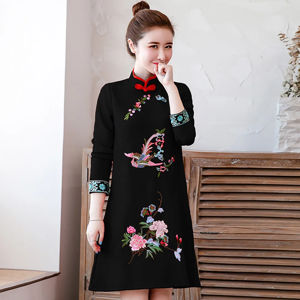 Традиционное китайское вечернее платье большого размера 5XL для женщин
