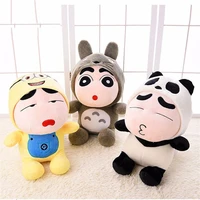 cute crayon plush toy japanese anime cosplay totoro panda tpyes cute stuffed soft doll kids toys