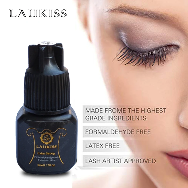 Клей-пигмент для наращивания ресниц 1 флакон s самый мощный быстрый корейский