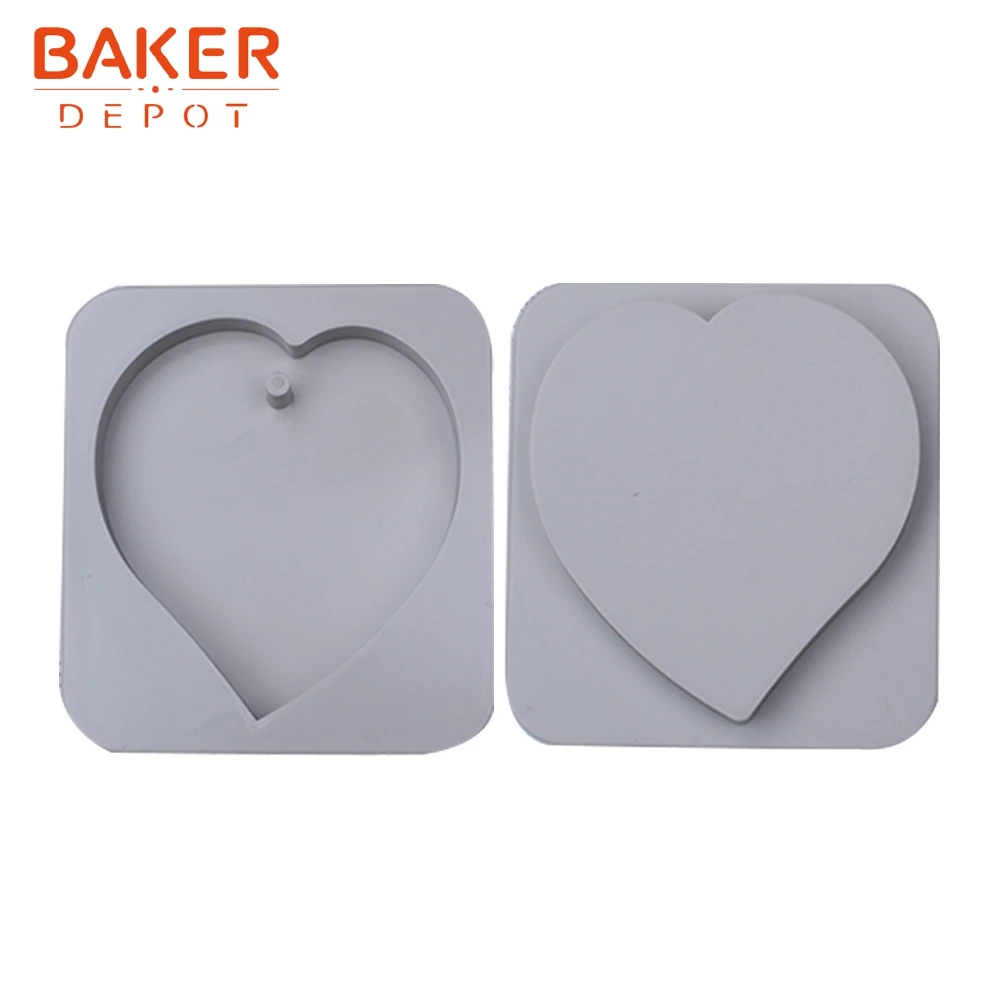 Бейкер депо силиконовые формы для воск ароматерапии в форме сердца мыло лампы