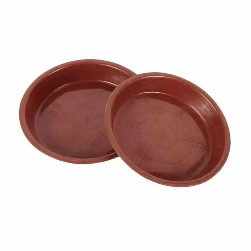 10 Pcs Plastic Garden Flower Pot Plant Saucers Water Tray Base for Indoor Outdoor VFD | Trays