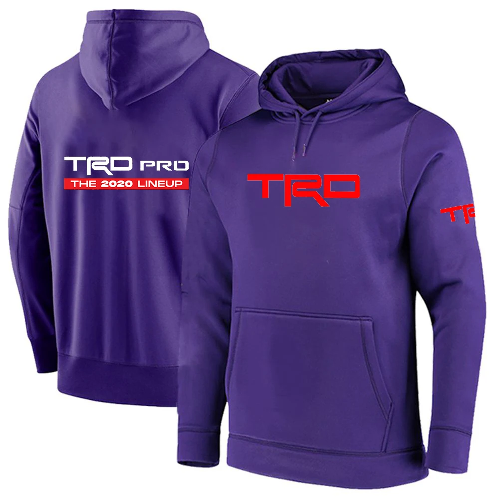

New TOYOTA TRD PRO Spring and Autumn Hoodies ize Pullover Fleece Cotton Sweatshirts Casual Fashion Fashion Tops