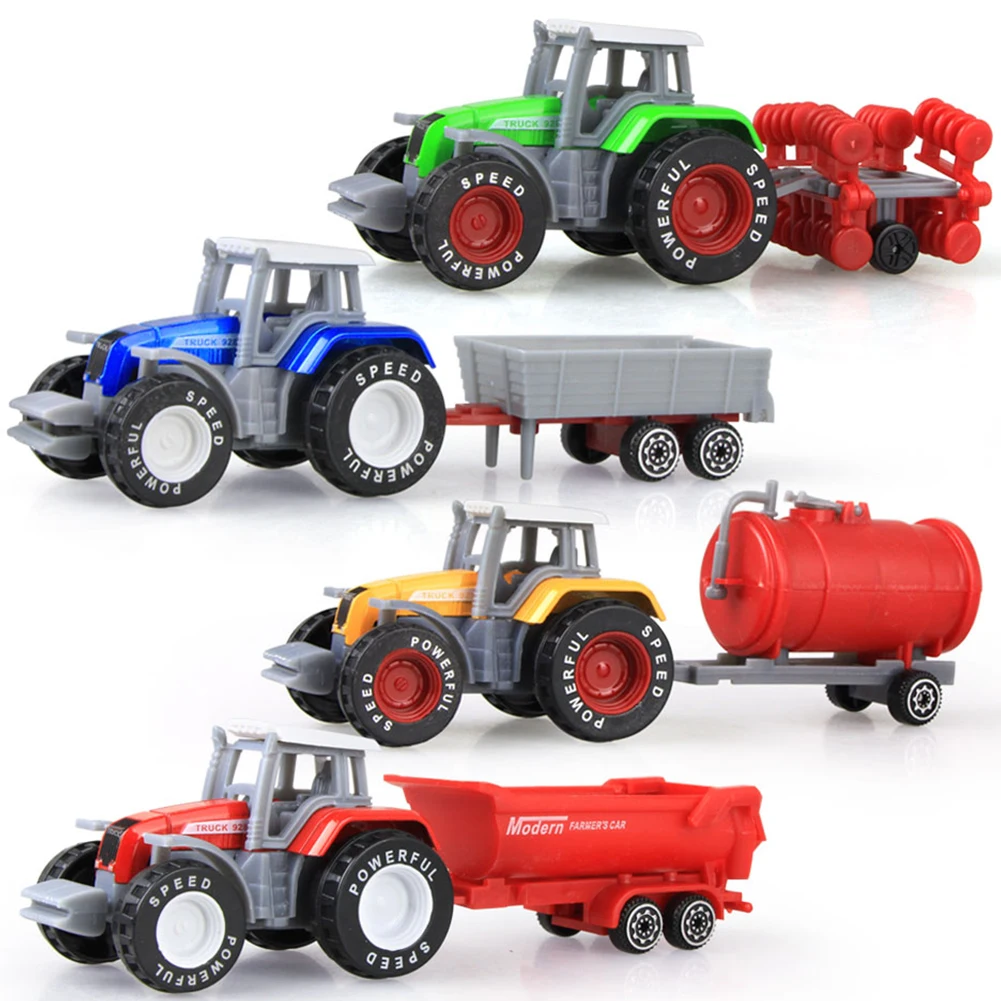 Детские игрушки Автомобили сплав инженерный автомобиль трактор игрушка модель