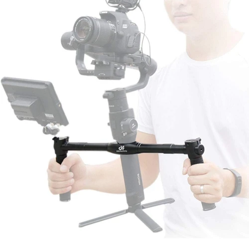 RS-DH04 Съемная двойная ручка ручные стабилизаторы аксессуары для Dji Ronin S Ronin SC Moza Air 2 монтажный монитор микрофон
