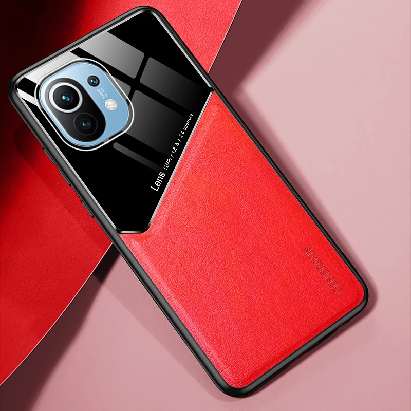 

Магнитный автомобильный чехол для XiaomiCC9 Note10 Lite 11 10 Ultra 10T 10s Lite Pro, Кожаный противоударный чехол с защитой