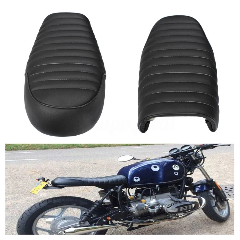 Винтажный универсальный кожаный чехол для сиденья мотоцикла Honda | Автомобили и