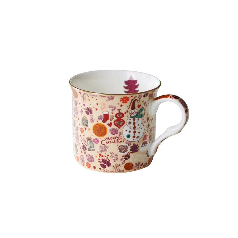 Рождественская кружка с скандинавской иллюстрацией изысканный подарок чашка