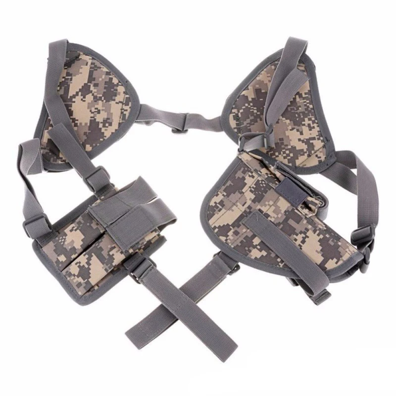 Военный Тактический Двойной плечевой пистолет кобуры скрытый носить двойной