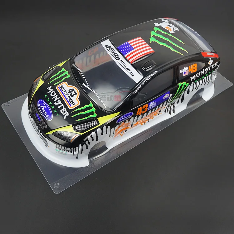 S050 1/10 1:10 ПВХ Окрашенный корпус Корпуса для 1/10 RC хобби Гоночная машина 2 шт./лот