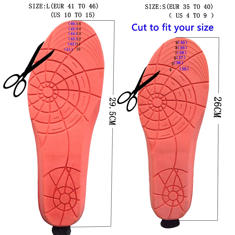 Новые электрические нагревательные стельки с тремя режимами беспроводной пульт