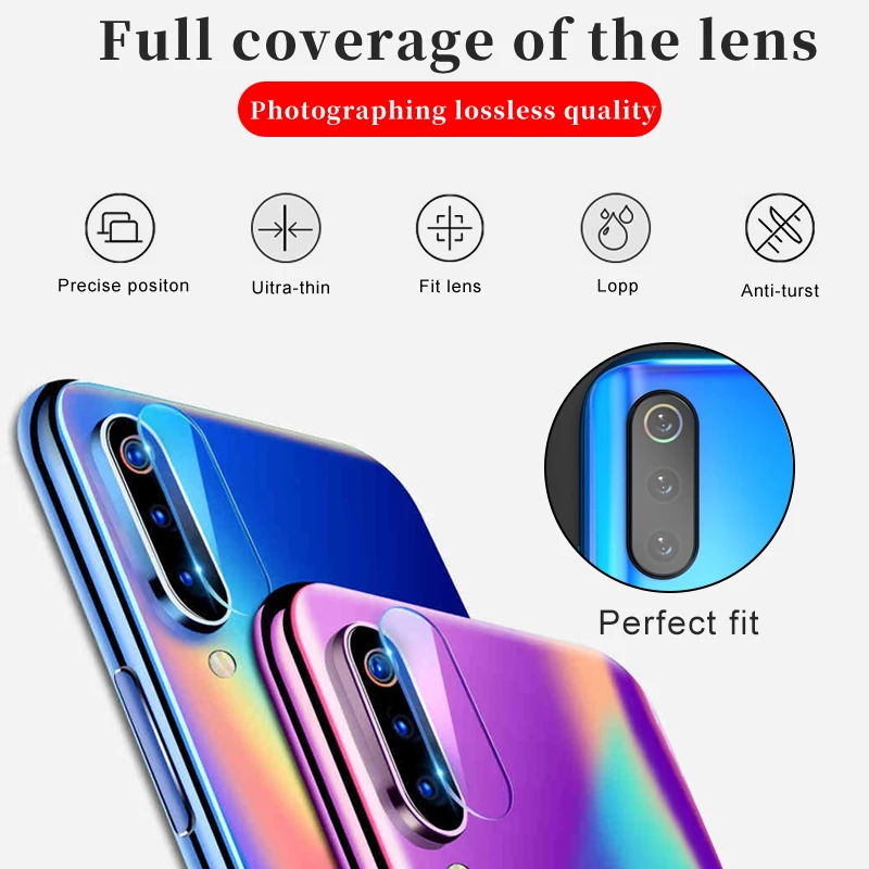 Закаленное стекло с полным покрытием для Xiaomi Mi 9 Lite 2 упаковки | Мобильные телефоны