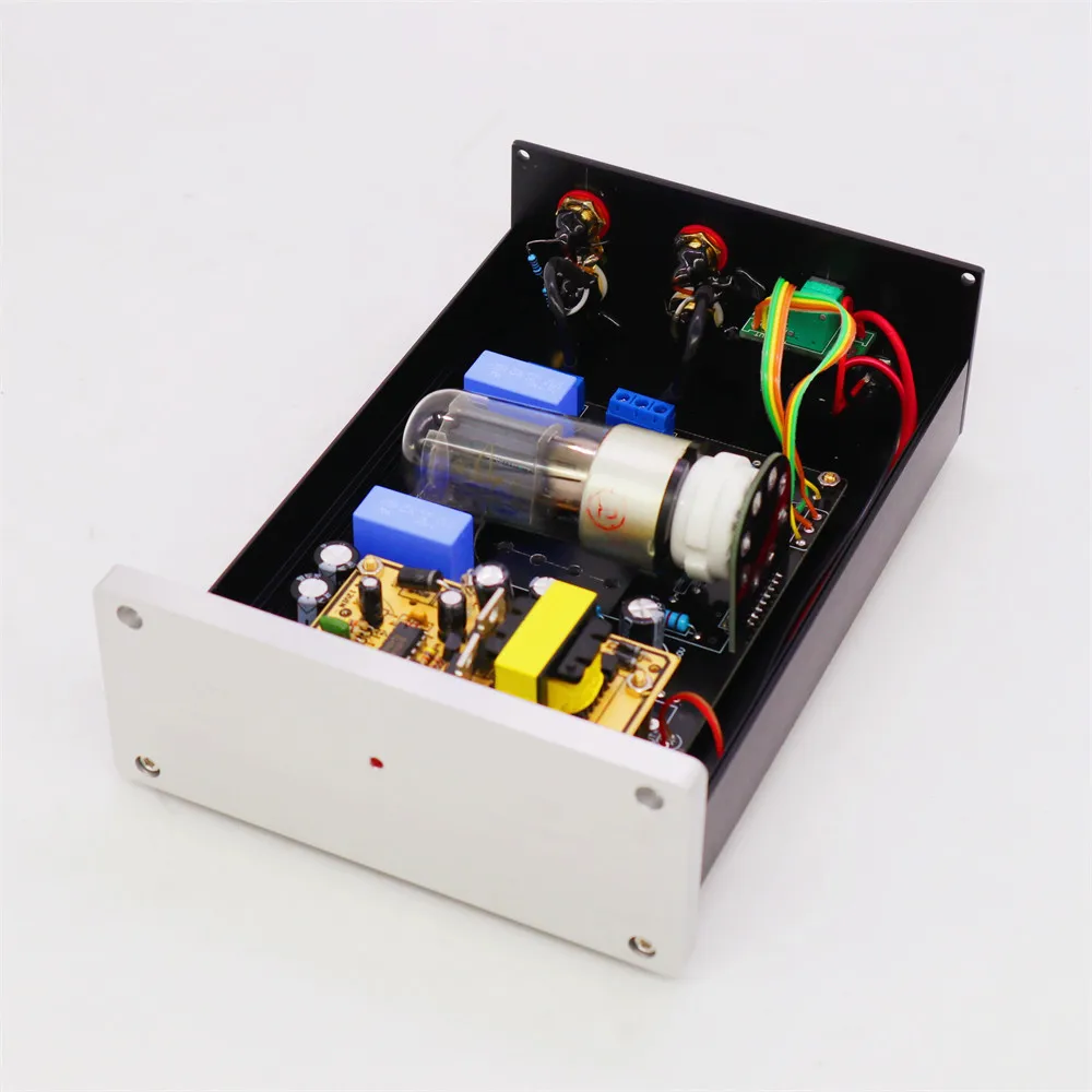 TIANCOOLKEI TUBE-01 6N8P vacuum tube preamplifier DC12V version  For audio amplifier