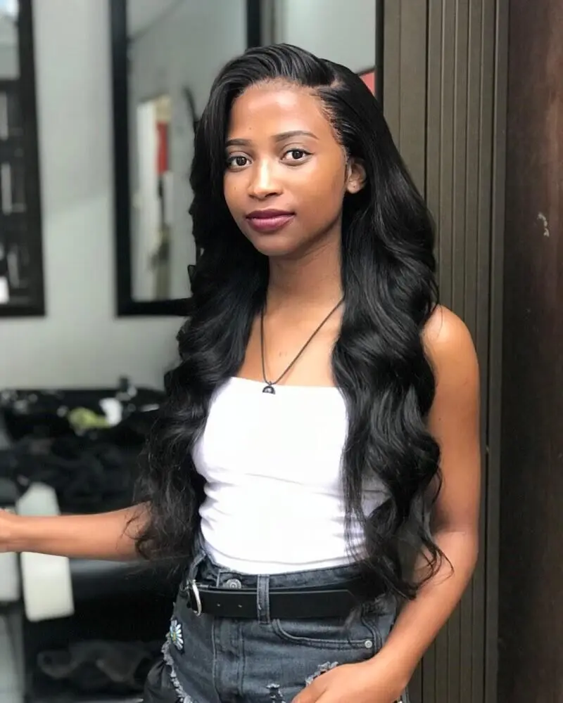 

Shinelady Brazilian Human Hair Body Wave Bundles 18 20 22 Inch Brazilian Hair Weave Bundle Deals Remy Hair For Black Women