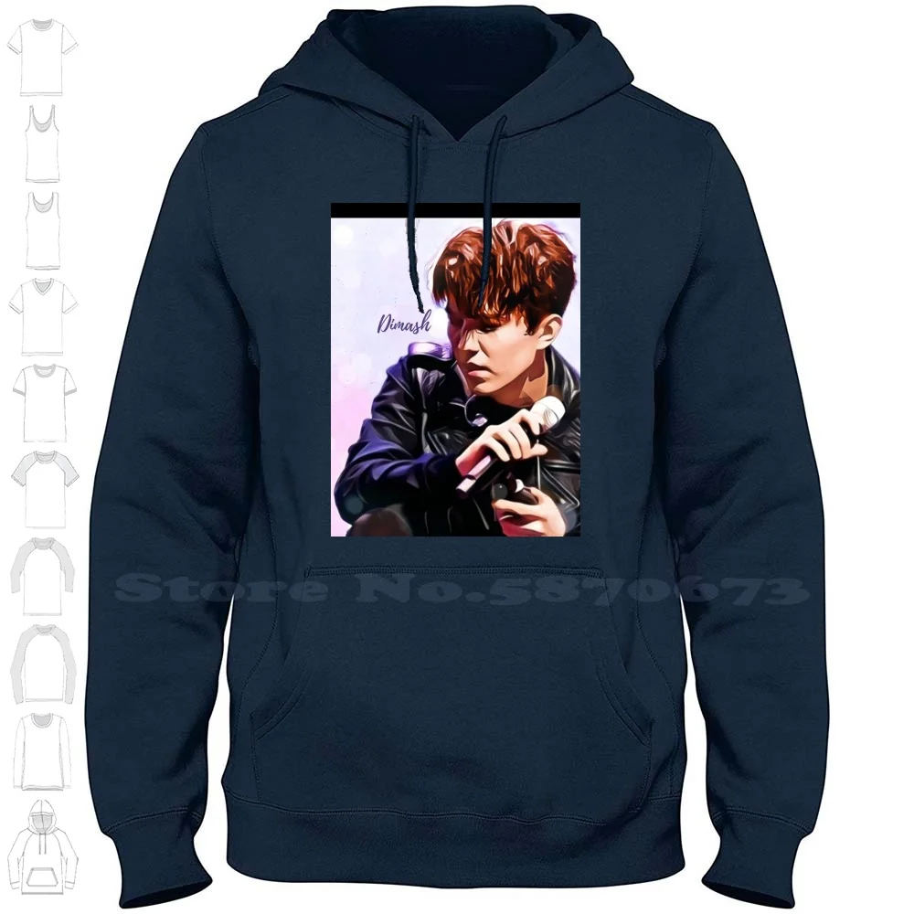 

Dimash Kudaibergen Vocal King I Love You Hoodies Sweatshirt For Men Women Dimash Dombra 6 Octive Best Voice In World Reaction