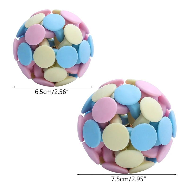 

Woven Teeth Grinding Molar Bell Ball Funny Dog Cat Puppy Interactive Bite Toys