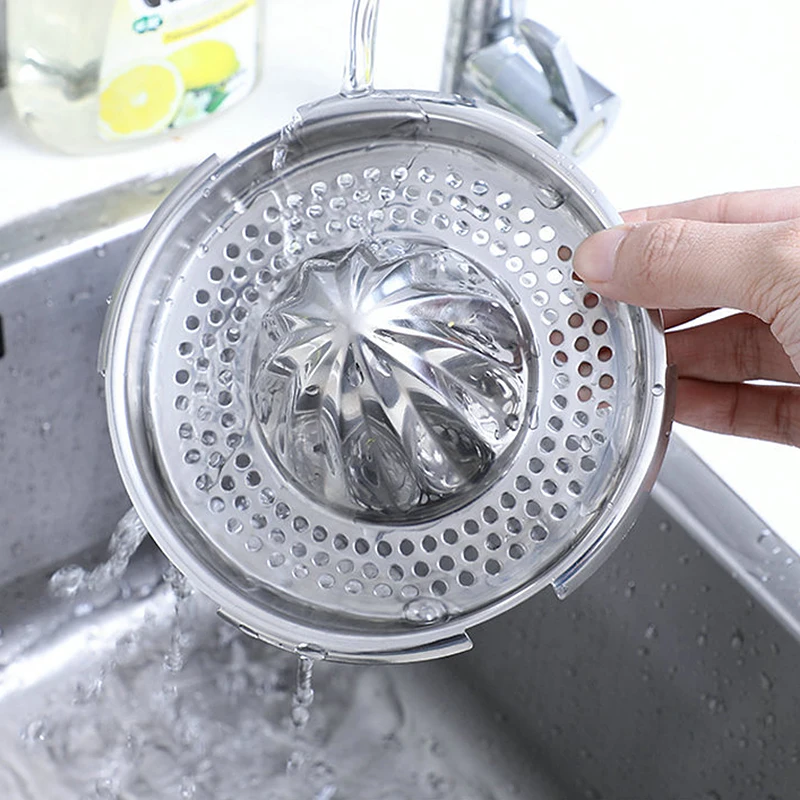 

304 Stainless Steel Lemon Juicer Fruit Juicer Manual Juicer Juice Cup Fruit Juicer Kitchen Accessories Multifunctional Juicer