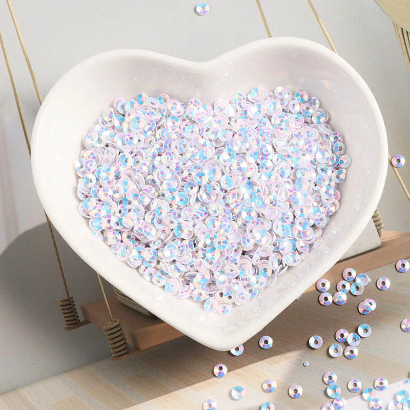 Блестки из ПВХ золотистые 3 мм 10 грамм около 3000 штук | Дом и сад