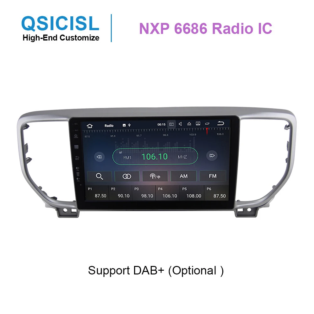 Android 9.0 IPS 2.5D 9" car dvd multimedia player for Kia Sportage 2015 2016 2017 2018 head unit 1 din radio stereo | Автомобили и