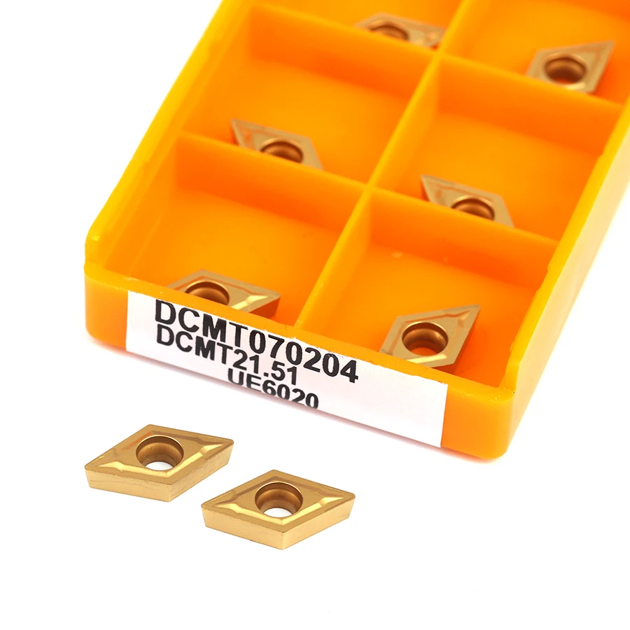 

DCMT070204 DCMT070208 VP15TF UE6020 US735 carbide inserts Internal Turning tool CNC metal Lathe Tools face milling Tools