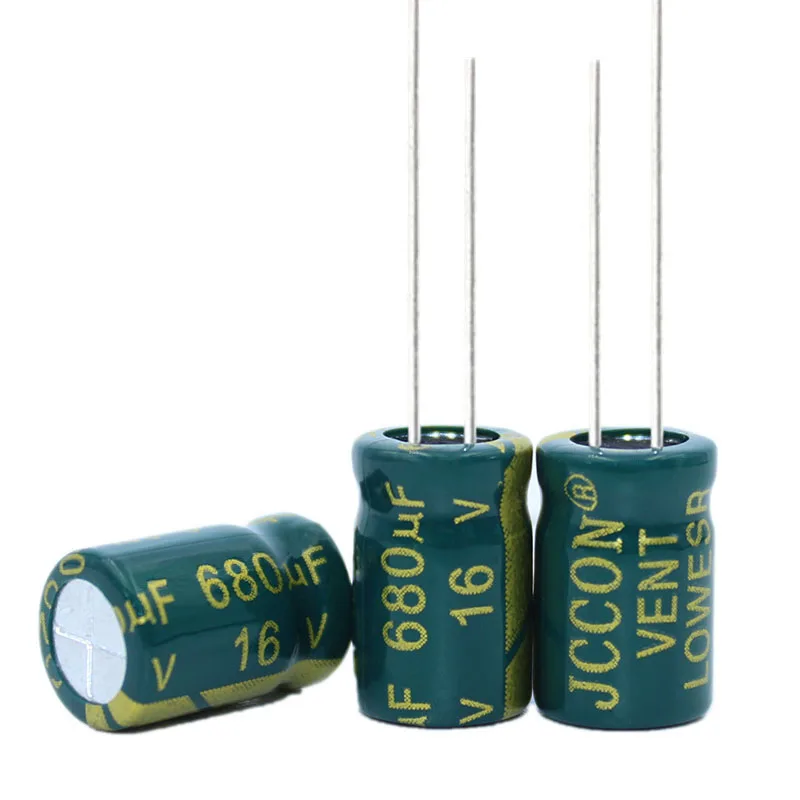 

30pcs/lot 16v680uf high frequency low resistance switching power supply aluminum electrolytic capacitor8*12