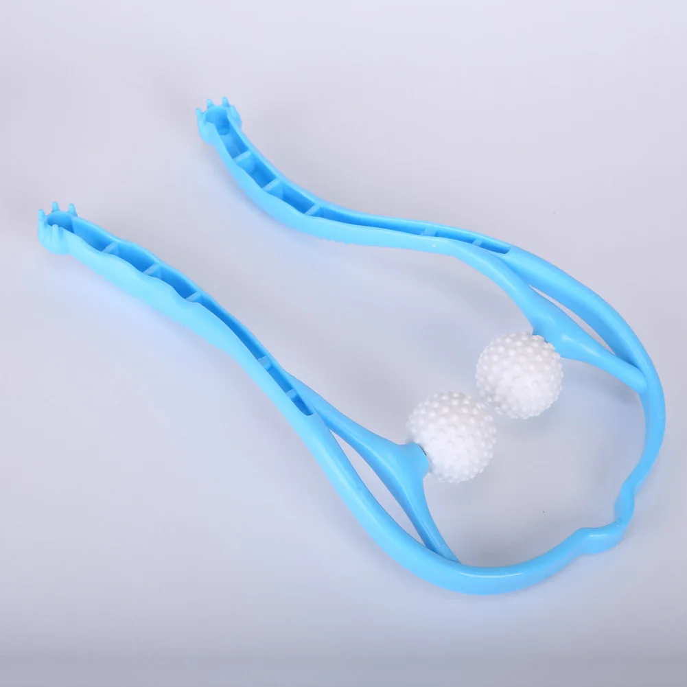 

Pressure Point Therapy Neck Massage Tool Pressure Relieve Hand Roller Massage Neck Shoulder Dual Trigger Point Self Massager