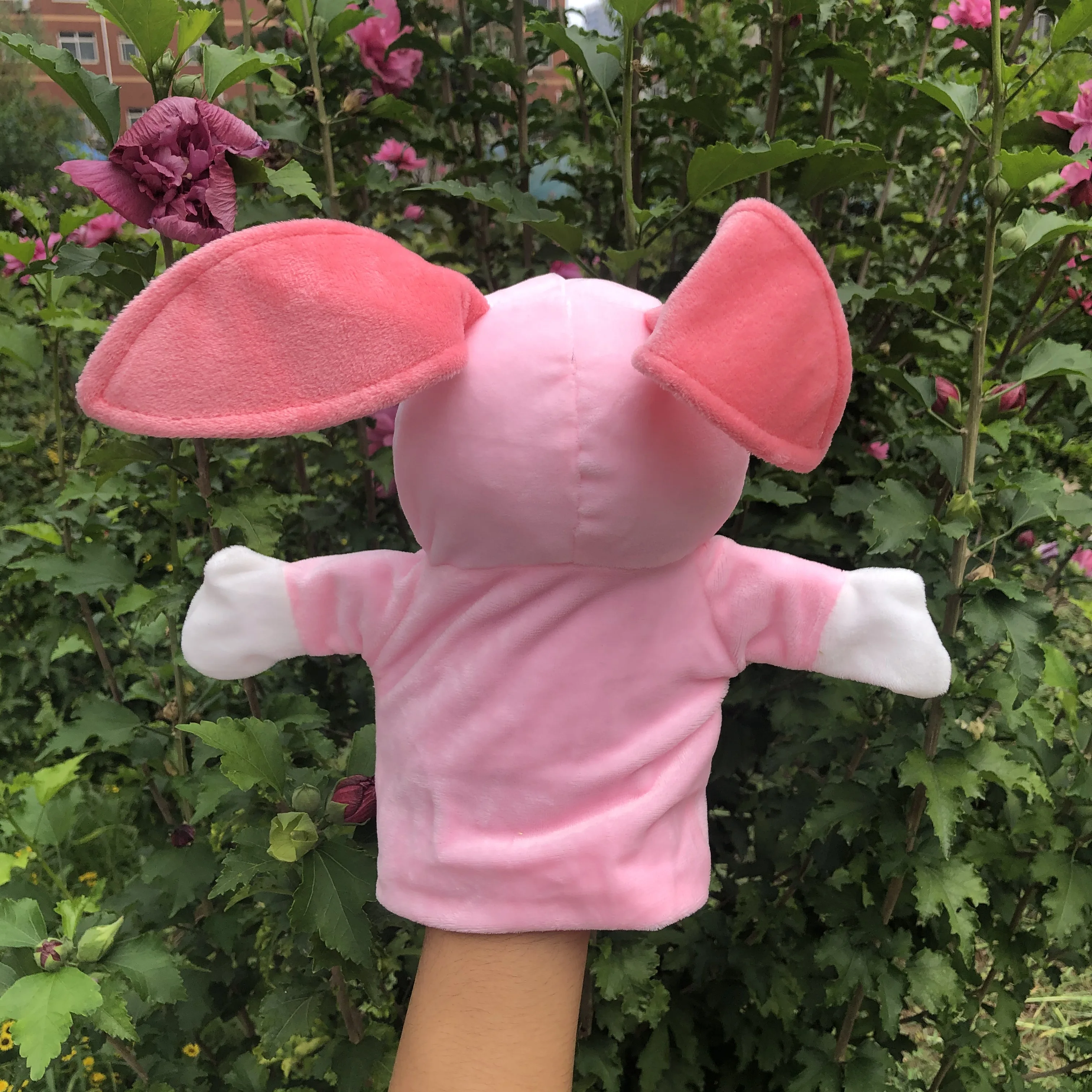 24 см Розовый Кролик Плюшевые пальчиковые игрушки для детей милые Мультяшные