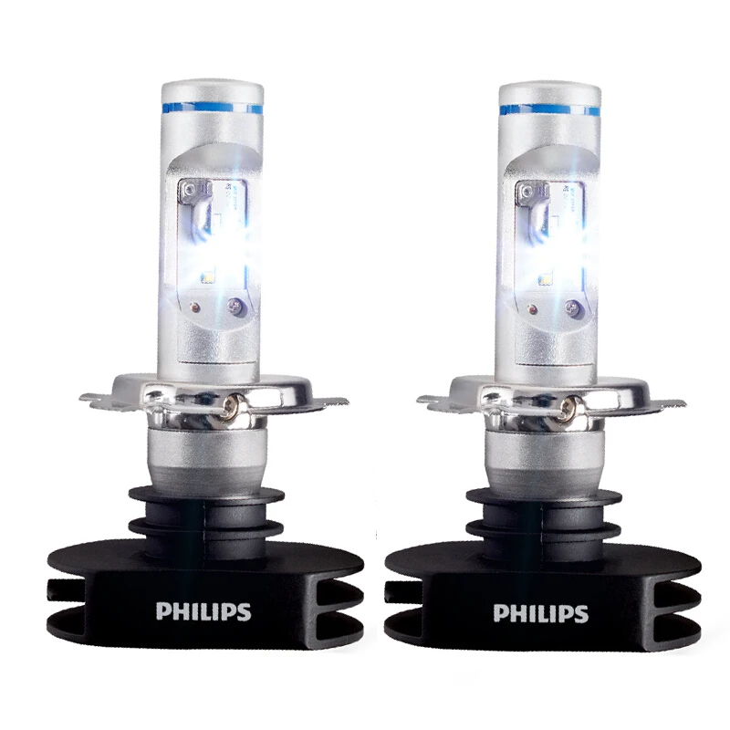 Philips X-treme Ultinon светодиодный H4 9003 HB2 6000K + 200% более ярсветодиодный ные Автомобильные