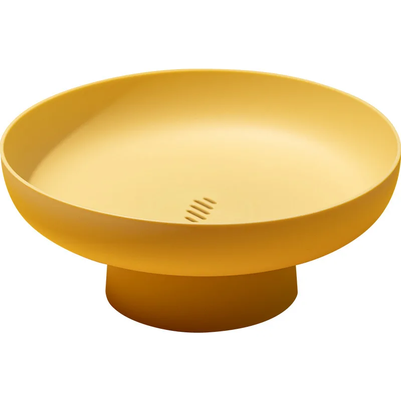 

Creative Color Fruit Drain Basket Snack Storage Tray Multi-function Strainer Detachable Candy Plate WF