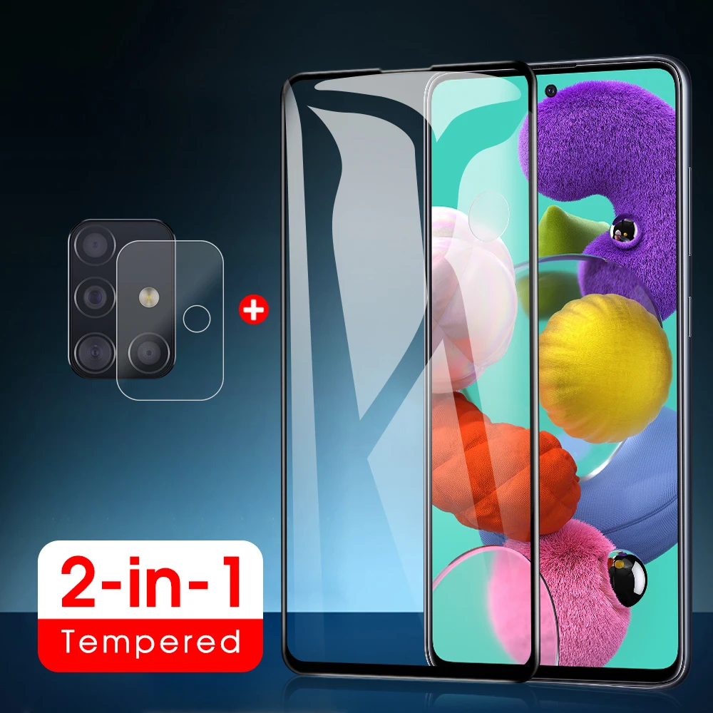 Защитная пленка для объектива камеры 2 в 1 Samsung Galaxy A71 A70 A50 A51 | Мобильные телефоны и