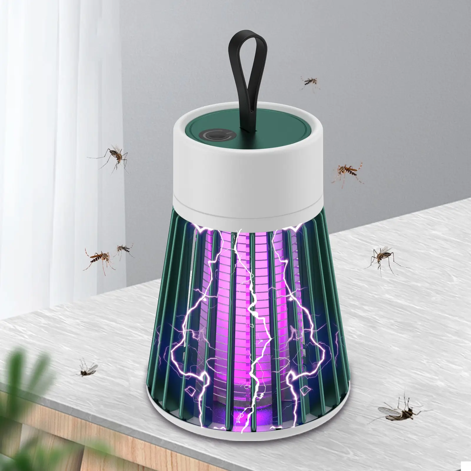 

USB Electric UV Mosquito Killer Lamp Bug Zapper Insect Killer LED Light Anti Mosquito For Home Office Outdoor Camping