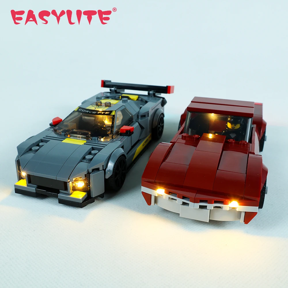 LED Light Kit For 76903 Speed Champions Chevrolet Corvette C8.R Race Car and 1968 Not Include Model | Игрушки и хобби