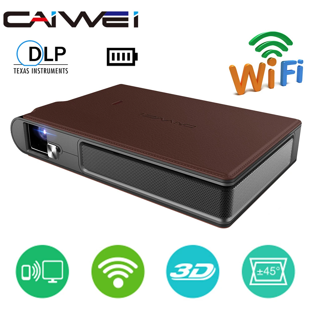 

Портативный мини-проектор Full Hd 720P разрешение 8000:1 Контрастность Miracast Beamer Бесплатная доставка проектор для домашнего кинотеатра