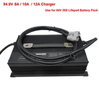 26s 94 9v 8a 10a 12a lifepo4 battery charger 84v lfp 110v 220v golf cart forklift motorcycle rv iron phosphate charger